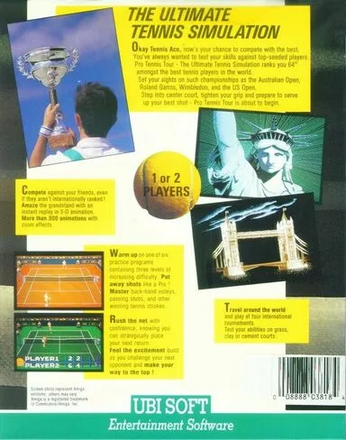Image n° 2 - screenshots  : Pro Tennis Tour